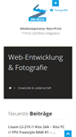 Mobile Screenshot of joergboesche.de